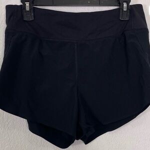 Athleta Black Run With It 3” Running Athletic Shorts